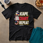 Kape Chart Repeat T-Shirt